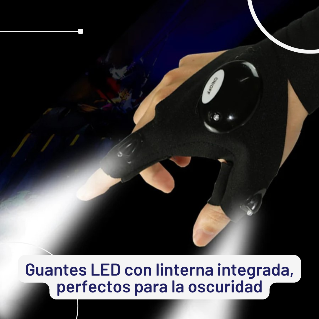 Guantes Con Luz Led